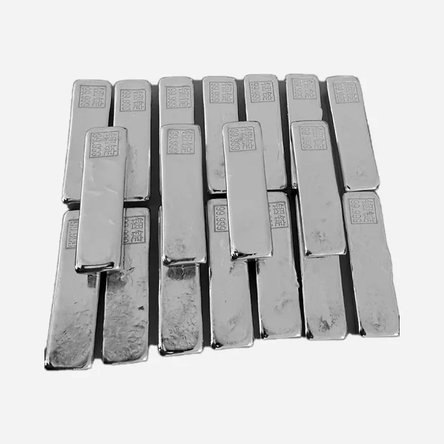 Factory price high purity 4N5 99.99% pure Indium metal Ingot