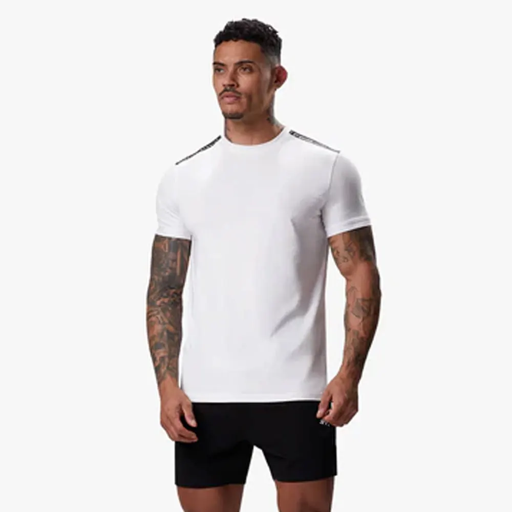 Men Casual Shorts Summer Vintage Washed Sweatsuits Custom Logo Wash Denim Cotton Oversized T-Shirts And Shorts Set For Men