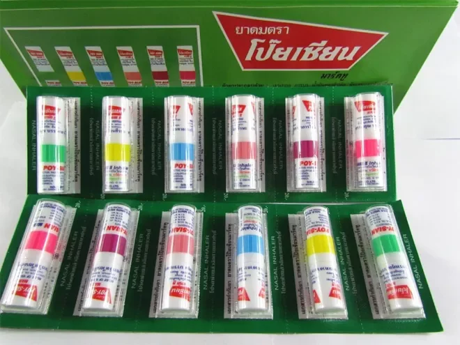 Hot Selling Poy sian Natural Nasal Inhaler Herbal Extract From Thailand