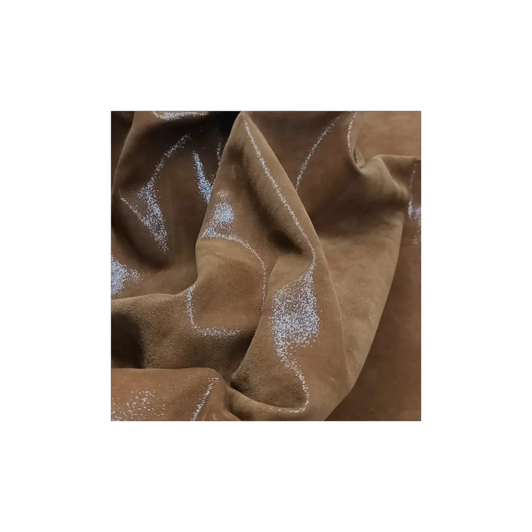 Качественная итальянская кожа Scamosciato Высококачественная с ярким узором «raw»-ISO сертифицированная 9001 сделано в Италии