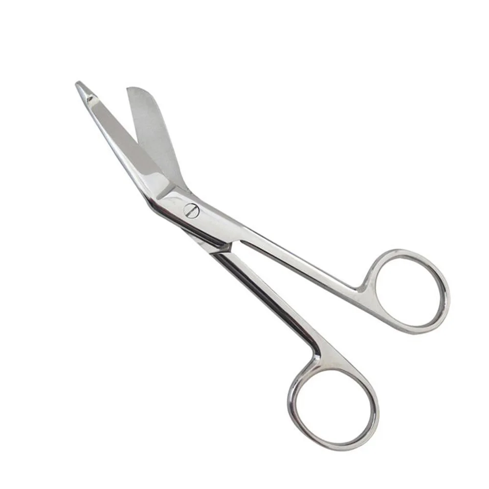 Высококачественные медицинские ножницы для лечения травм с пластиковой ручкой