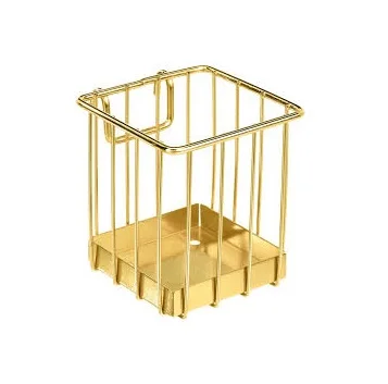 Newest 1pc Pen Pencil Pot Holder Rose Gold Container Organizer Home Desk Stationery Decor