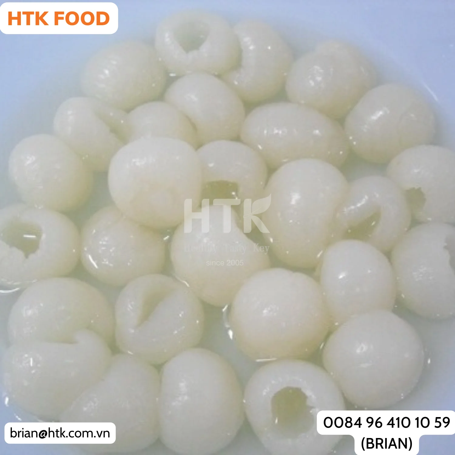 NEW 2024 CANNED LONGAN FRUIT IN SYRUP Made In Vietnam Factory from HTK FOOD for Food & Beverage