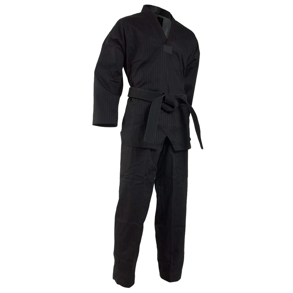 Martial Arts Tkd Taekwondo  V-neck Adult Taekwondo Master Uniform For Professional Training Uniform TU-0036
