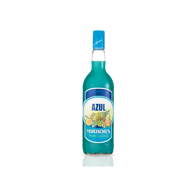 Manufacturer of Wholesale Selling 100% Pure Blue Color Flavored Non-Alcoholic Fruit Cocktail Liqueurs at Best Market Price