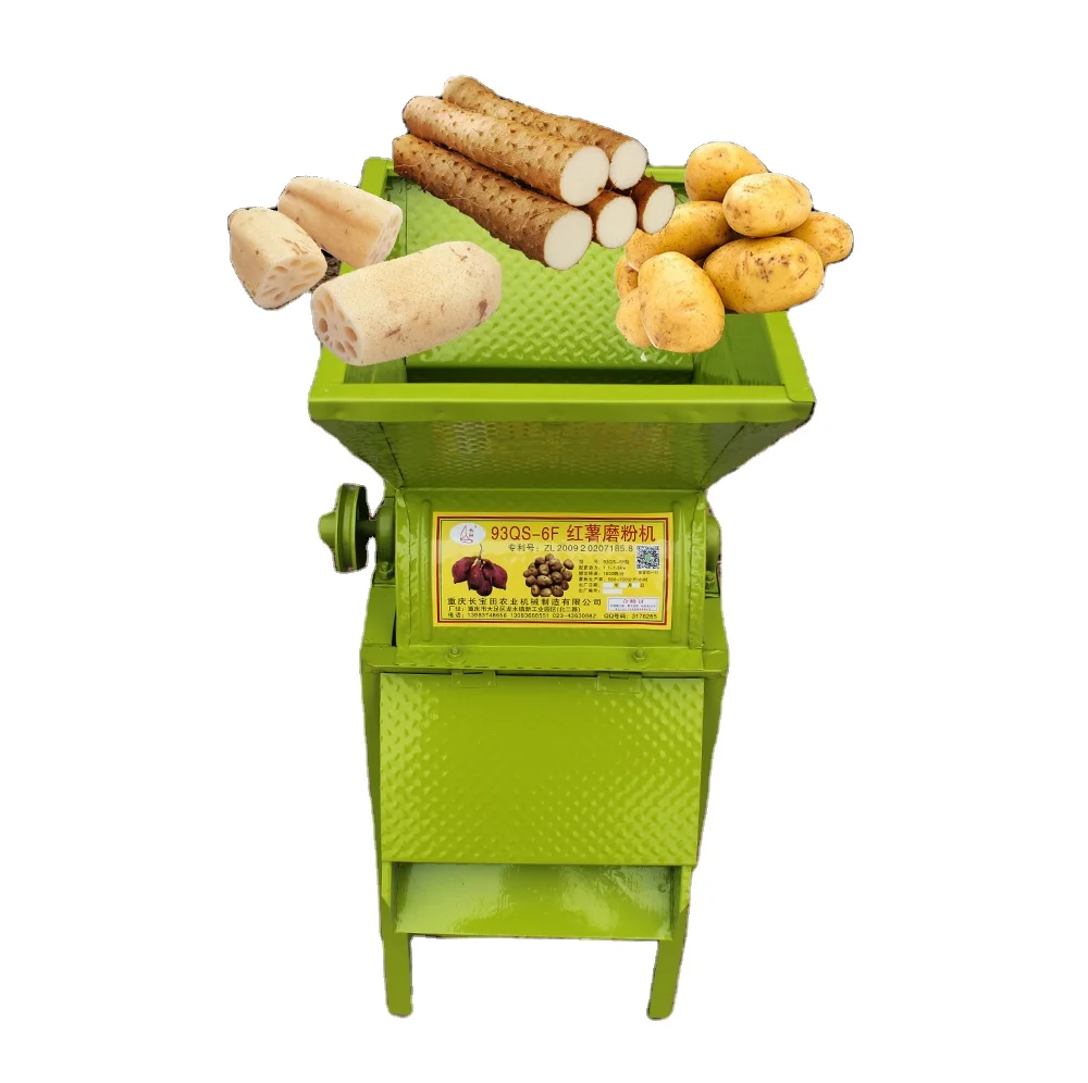 CHANGTIAN Hot Sale Mini Electric Cassava Starch Milling Machine Yam Grinding Machines Sweet Potato Grinder