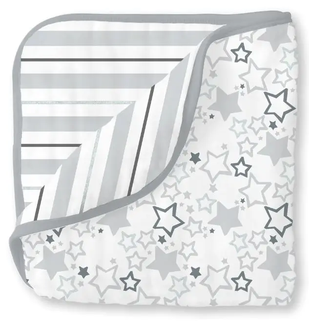 Infant 100% cotton new born swaddle blankets wholesale organic cotton baby blankets custom muslin swaddle blankets