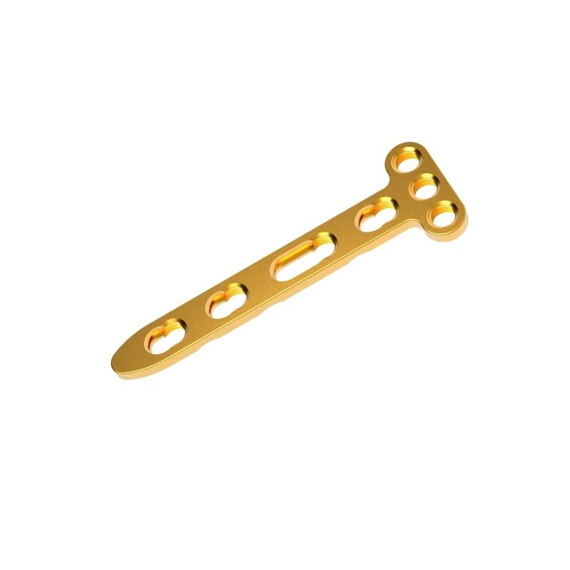 Orthopedic Trauma Implants Factory Direct 1.6mm T Type Locking Plate T Shape Locking Trauma Plate 8 Holes