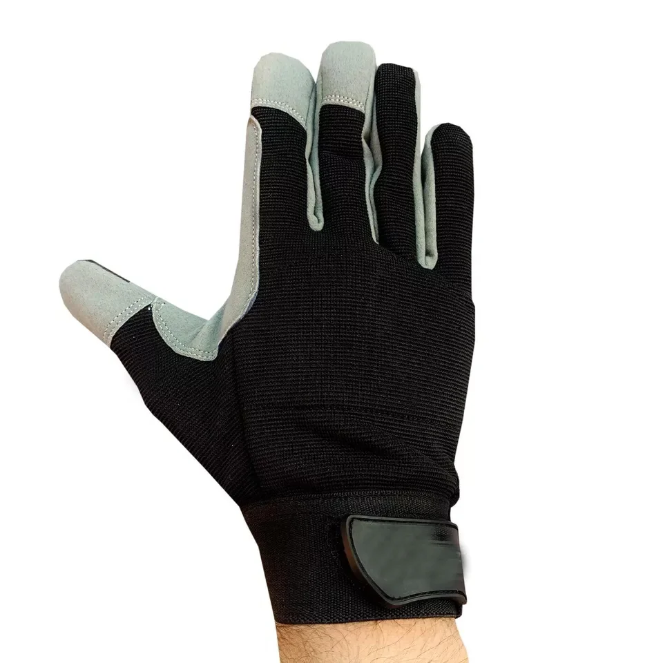 Ladies Nylon Work Gloves for Builders Mechanics Farmers and Gardeners-Work Safety Protection Gloves