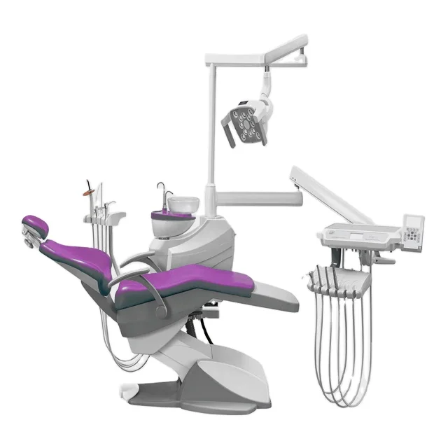 dental instruments top mounted tool tray Tooth Treatment Integral Dental Chair Unit