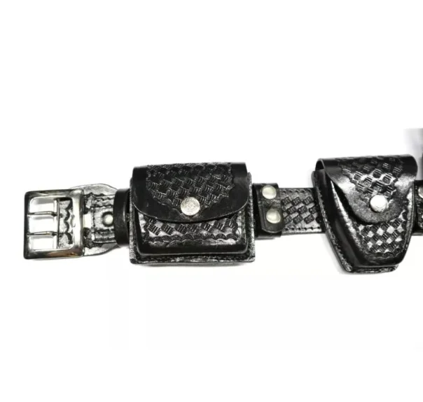 Tactical Belt 8-in-1 Duty Belt Kit with Pouches Law Enforcement Utility Security Belt