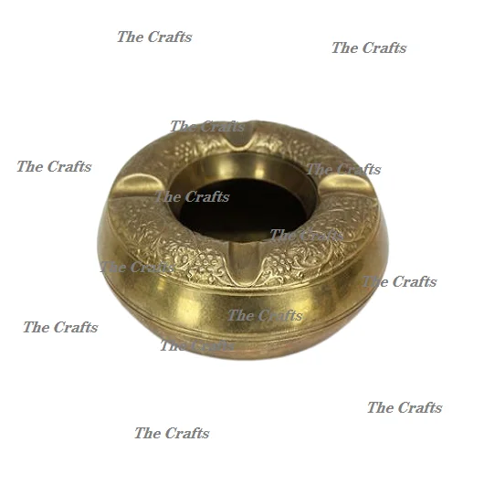 Brass Antique Ash Tray For Table Top Accessories Smoking Ash Holder Bowl Tobacco Tray At Acceptable Prices