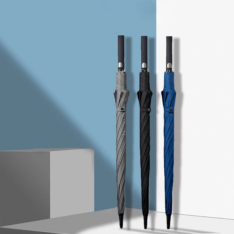 Supplier Wholesale Promotional Custom Logo Umbrella Luxury Windproof Eco Friendly Automatic 27 Inches Business Golf Umbrellas