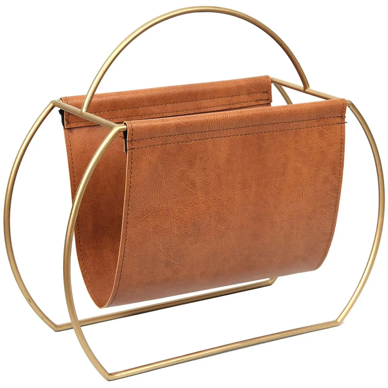 High quality cheap magazine rack metal display black leather magazine rack store newspaper metal display stand For Hot Sale