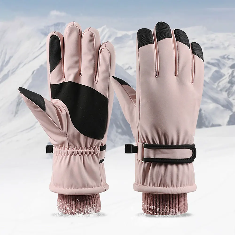Winter Waterproof Snowboard Snow Thinsulate Warm Touchscreen Cold Weather Ski Gloves for Unisex