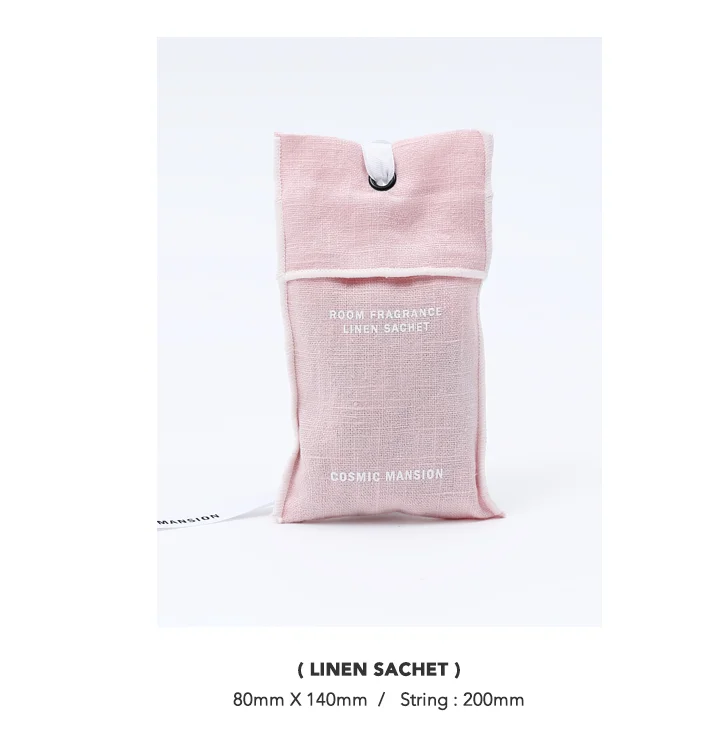 CosmicMansion SACHET Korean brand perfume  GRIL WITH ROSE  DIY Custom Handmade Metal OEM 	 home decor