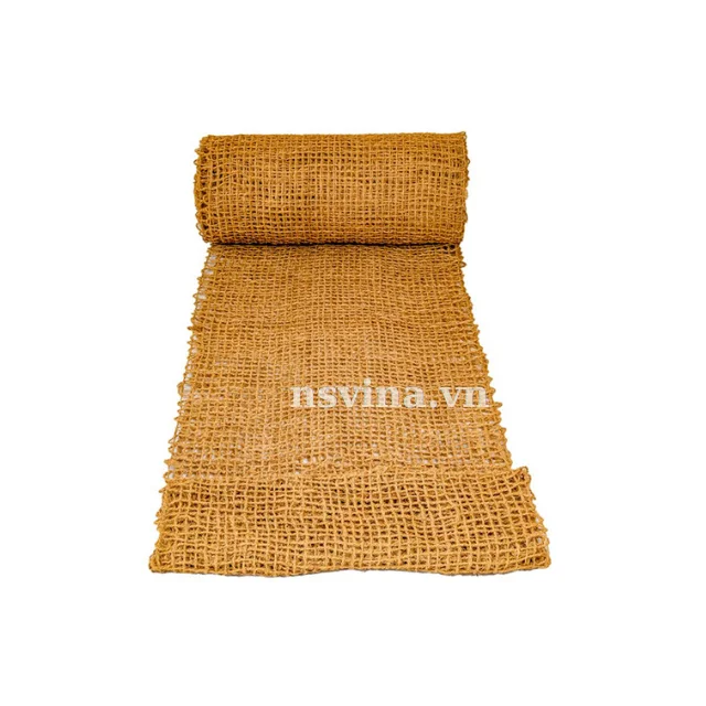 Coir Net From Coir Fiber Coir Rope Made From Custom Size Thickness Eco Environmentally Vietnam Origin Coco Light up