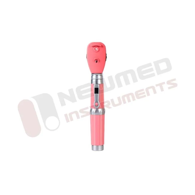 Светодиодный профессиональный медицинский набор для ухода за глазами с 5 различными апертурами портативный прямой офтальмоскоп