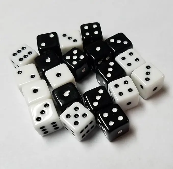 Gaming Bone Dice Skeleton Dice Club Pub Party Game Toys Resin Dice for Children Adults customized size by hs husnain crafts