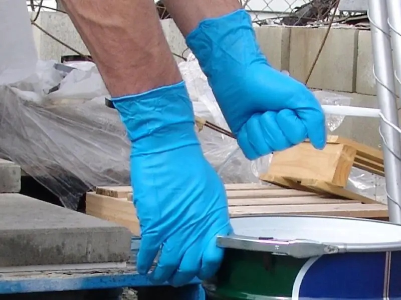 Blue Nitrile Examination Glove Powder Free - Medical And Food Grade Gloves From Malaysia - AQL 1.5