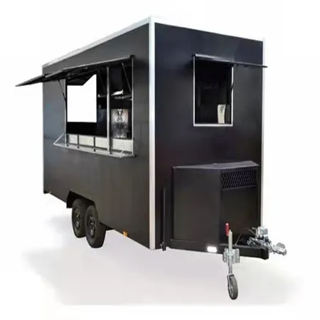 Multifunction Drivable Trailers Fully Equipped Mobile Fast Food Trucks Mobile Food Truck With Full Kitchen Equipments
