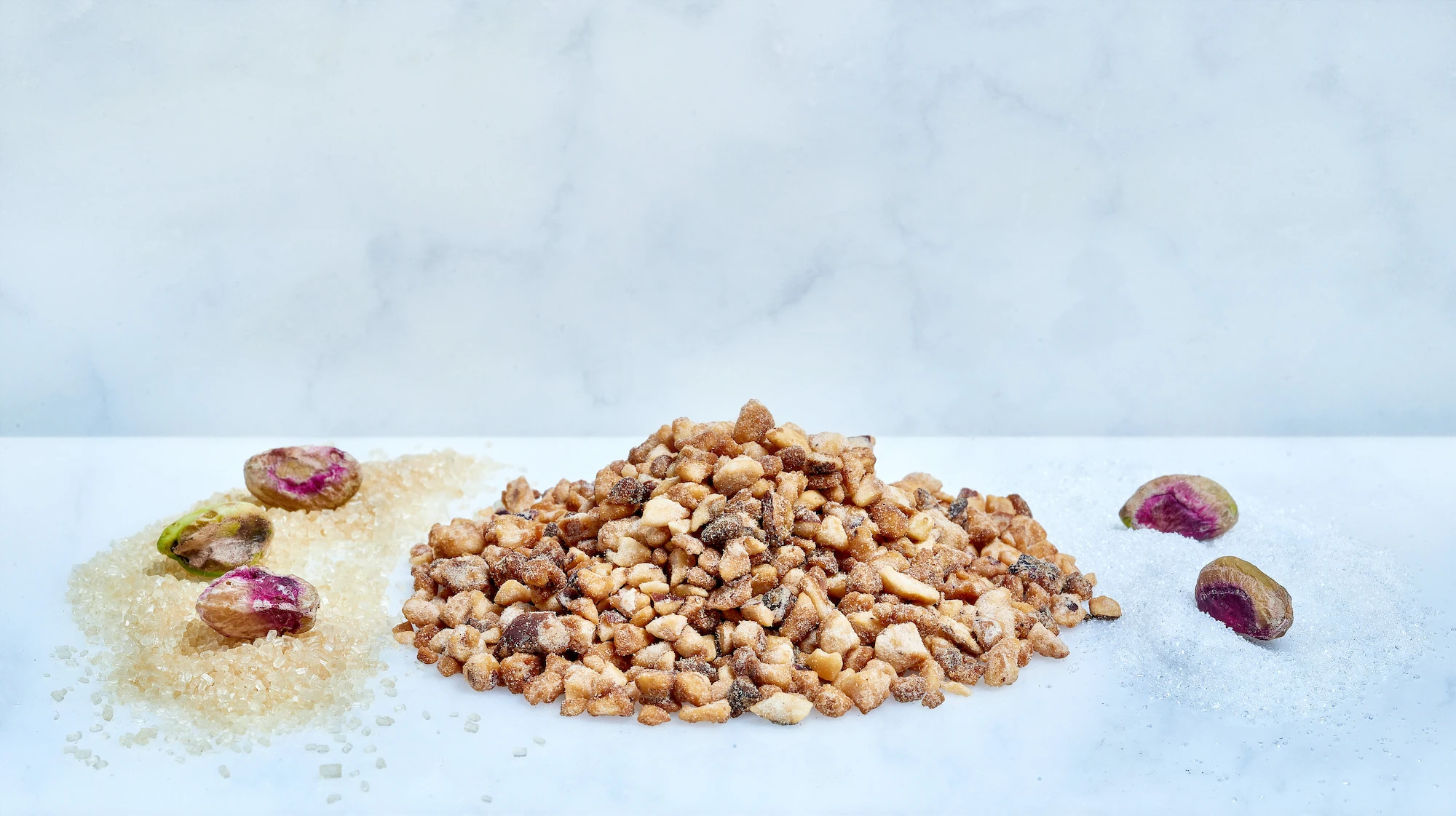 High quality diced pistachio sugared italian production  1kg ready to sell to suppliers in  vaccum bag