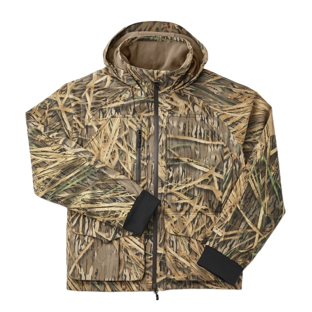 Mossy Oak Skagit Waterfowl Hunting Jacket Shadow Grass Camo Waterproof Hunting Gear