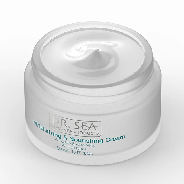 Dr. SEA Collection Moisturizing & Nourishing Day Cream Avocado & Aloe Vera Adults 50 ml Female CPNP MSDS Fast Delivery Israel