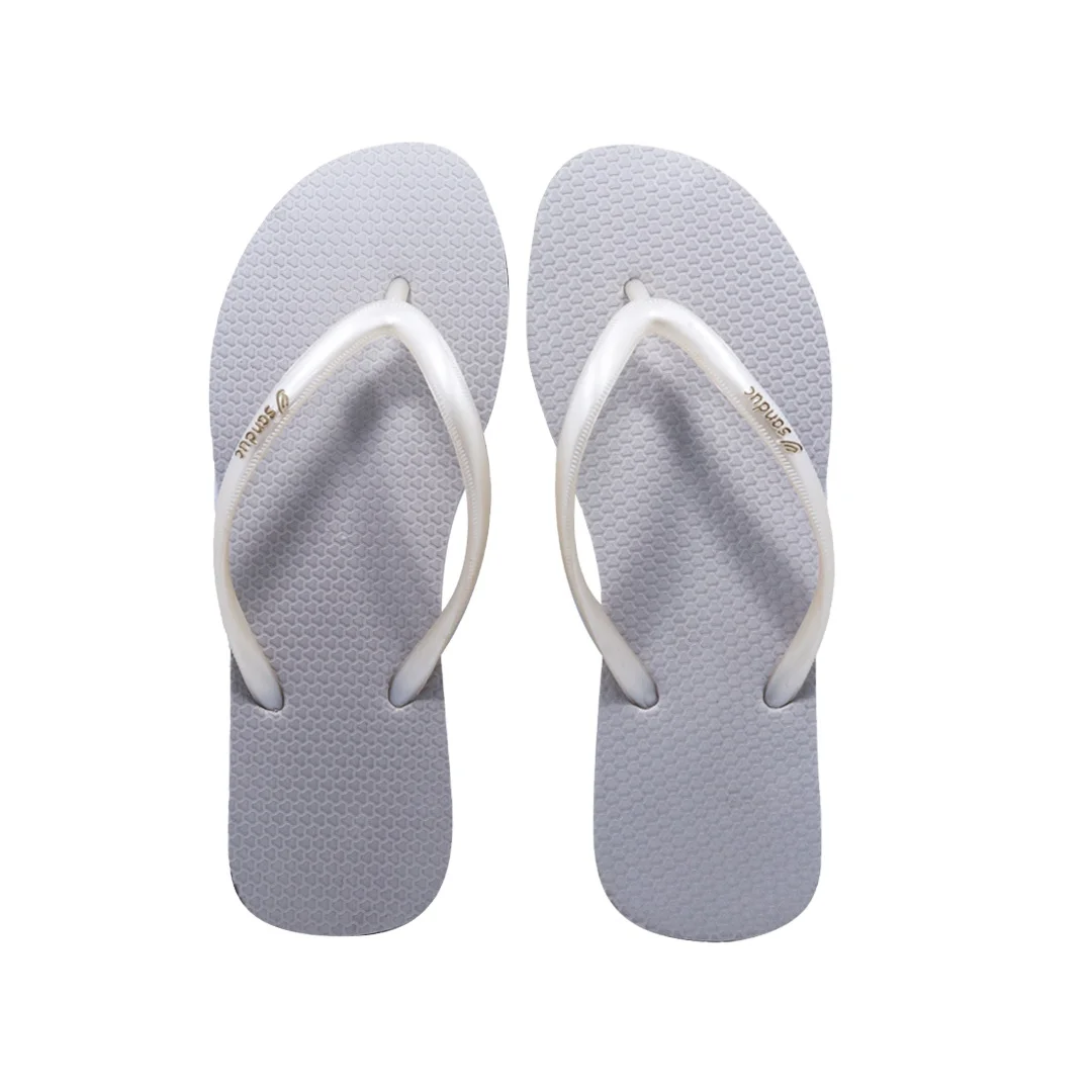 Women Summer Beach Rubber Simple Plain Comfortable Flip-flops for casual indoor outdoor
