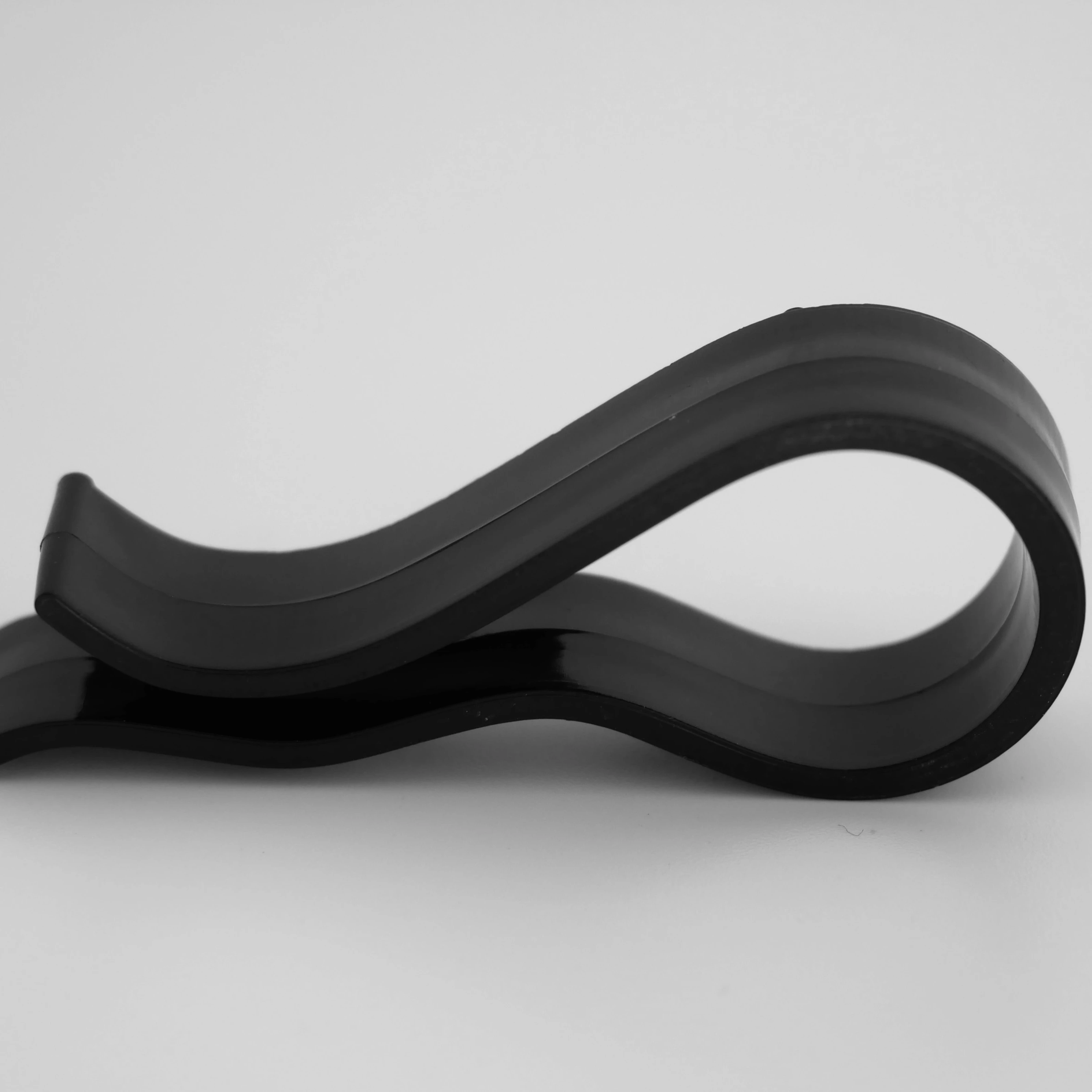 Trouser gripper plastic clips for Man Shirt packaging Made in Italy excellent quality transparent for fixing fabrics