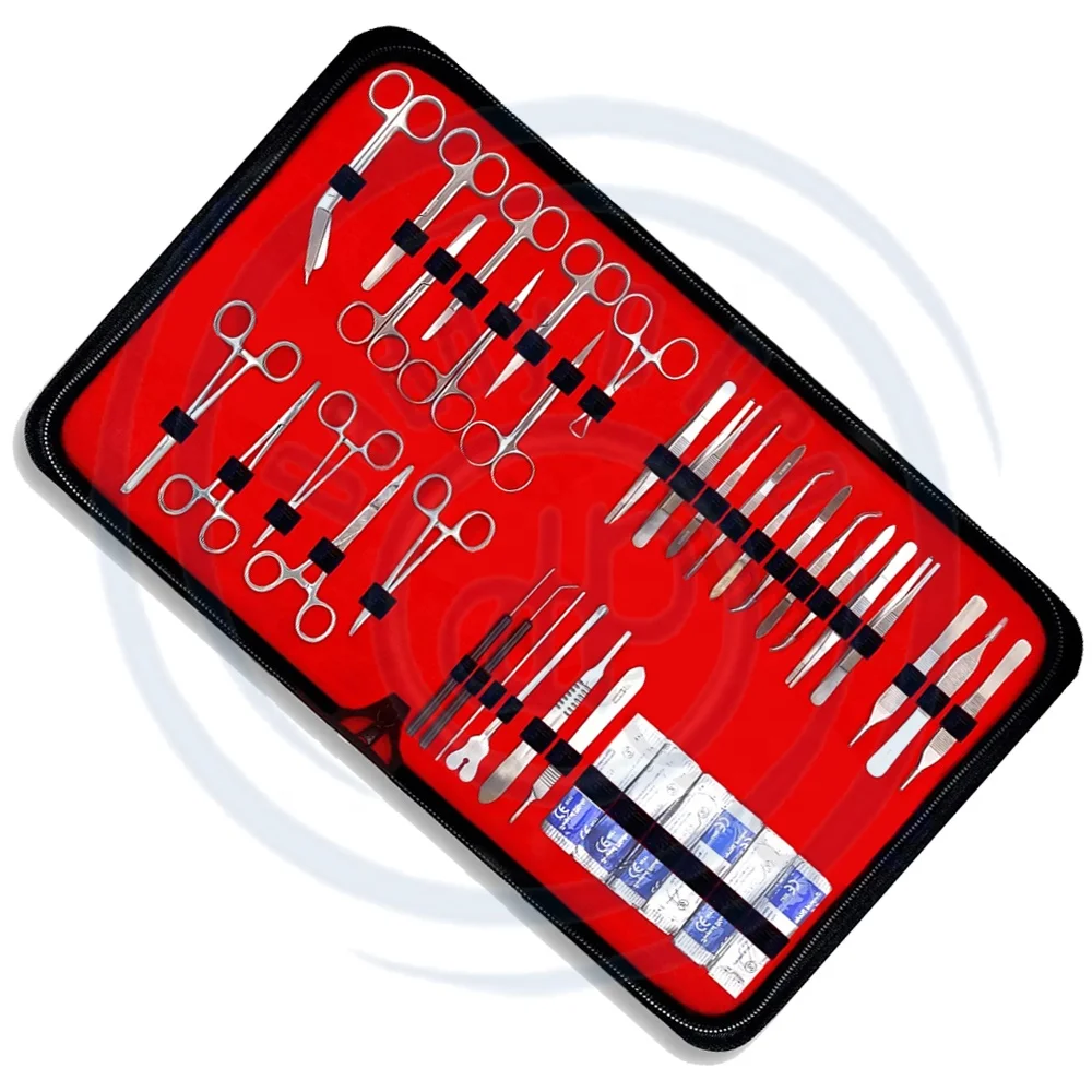 160 Pcs Advanced Dissection Set Biology Lab Anatomy Dissecting Kit for Medical Students Stainless Steel A+ Grade By Daddy D Pro