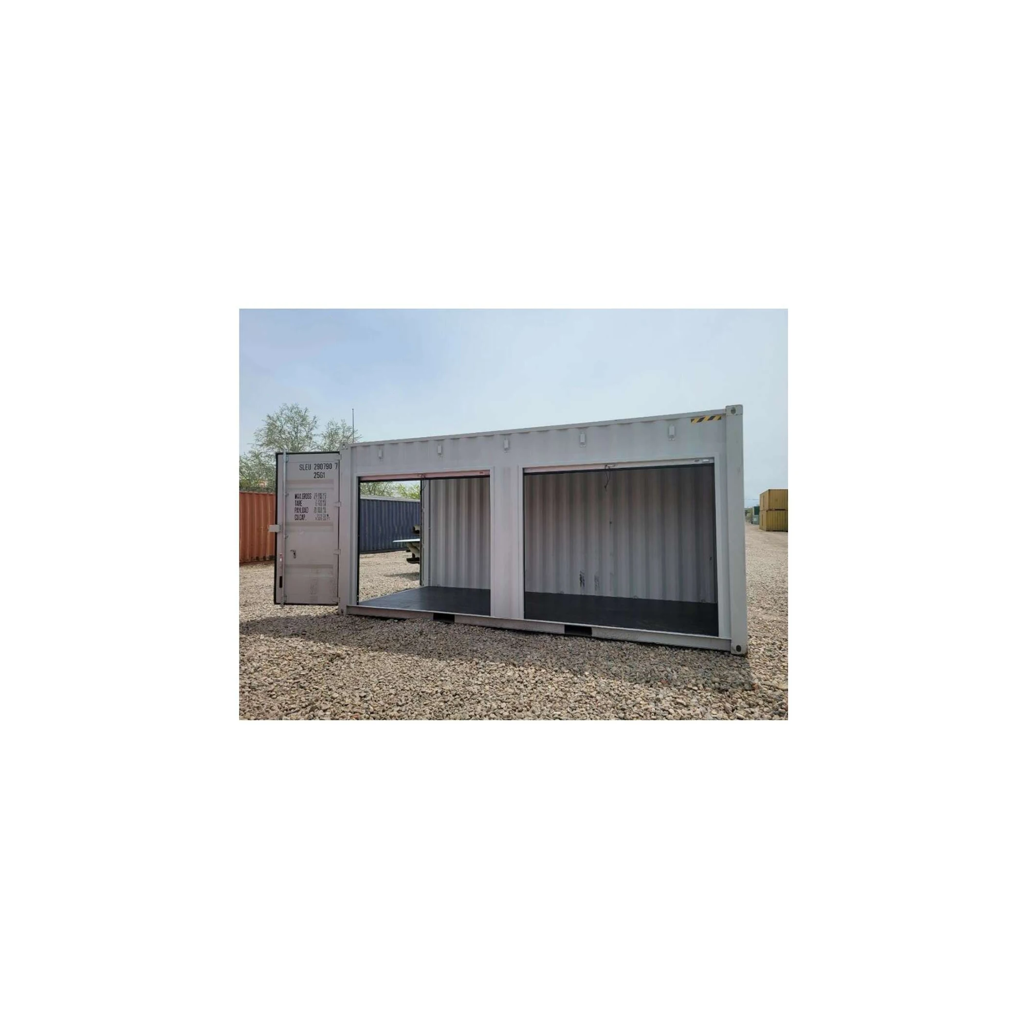2 Large Side Door Opening Container 40ft 40 ft Open Side 40 Feet Side Opening Shipping Container for Sale