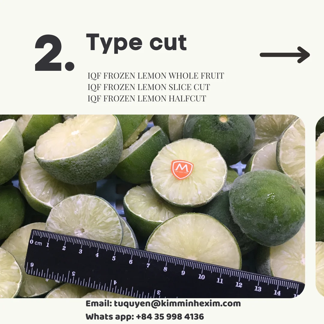 Premium Frozen Lime Ideal for Export and Wholesale