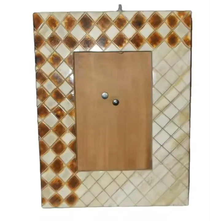 modern photo frame Handmade MDF Picture Frames for Family Photos beautiful handcrafted resin bone inlay frames