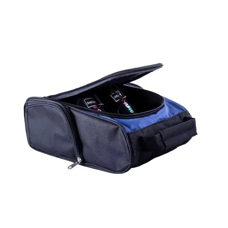 Customize Portable traveling sports shoe bag custom Logo golf sneaker storage traveling shoe pouch bag