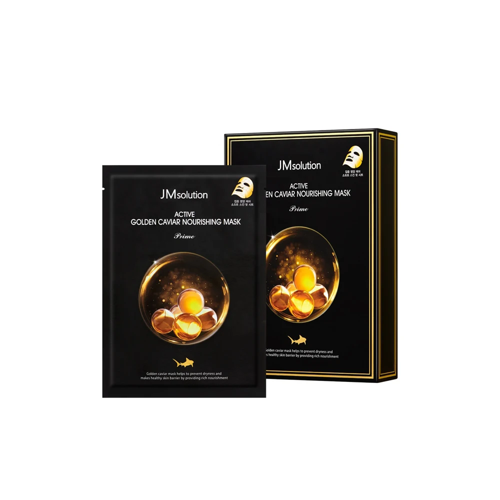 [JMSolution] The Best Selling Facial MASK in the world JMSolution Active Golden Caviar Nourishing MASK