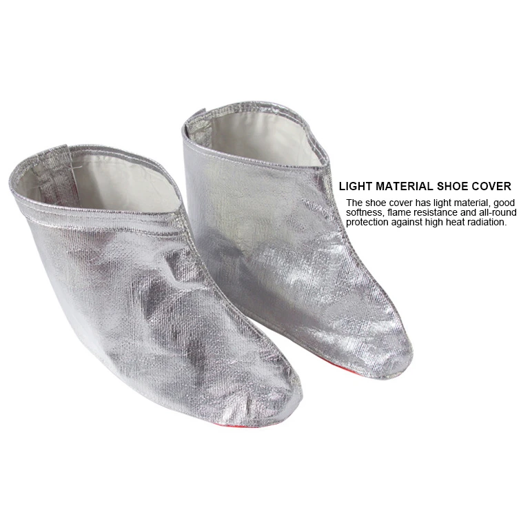 Approved Anti Heat Anti Radiation Firefighter Clothing Aluminized Outfit Insulation Clothing for unisex