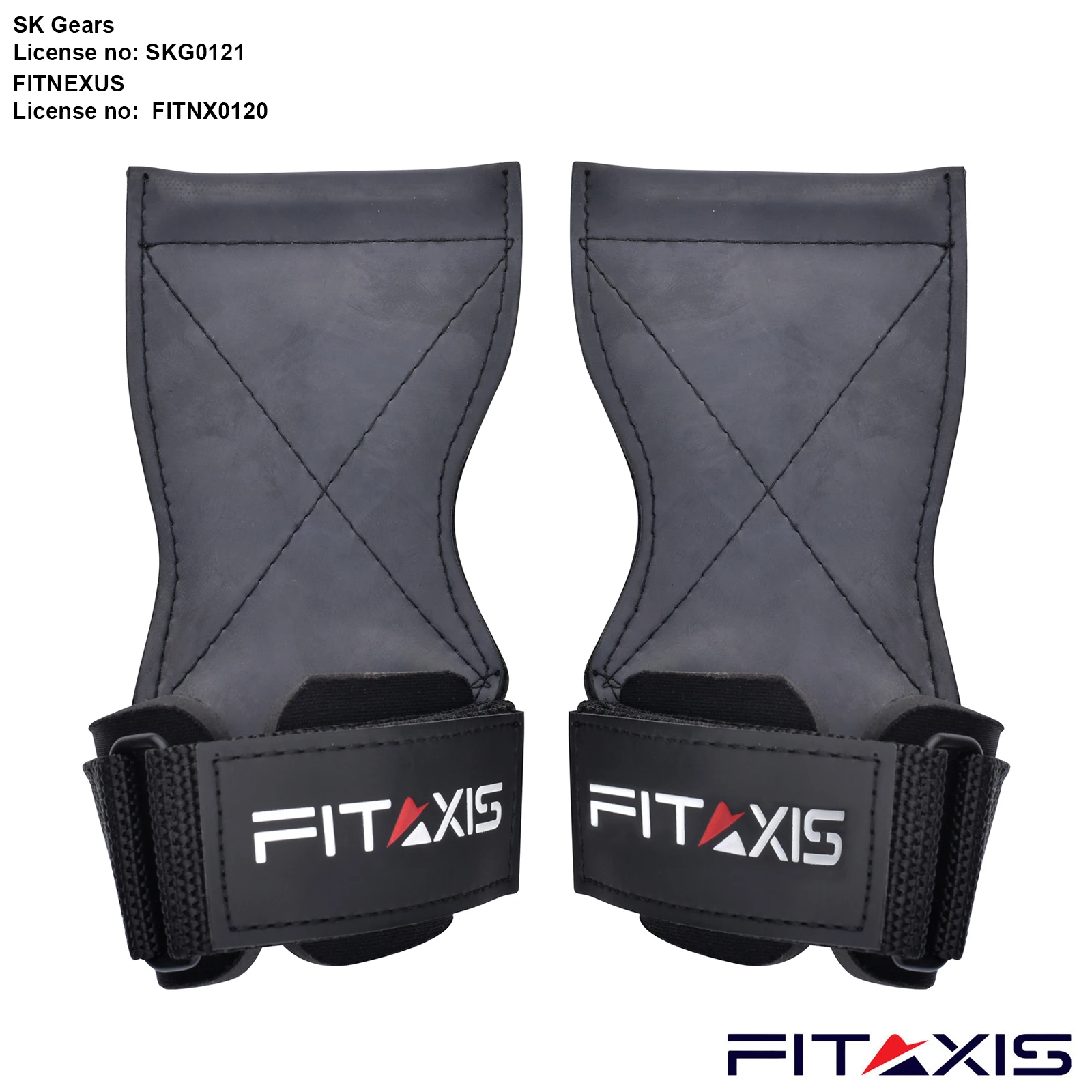 High Quality Gym Fitness Workout Accessories Wrist Wraps Hand Grip For Weight Lifting Strength Training Gym Workout Hand Grip