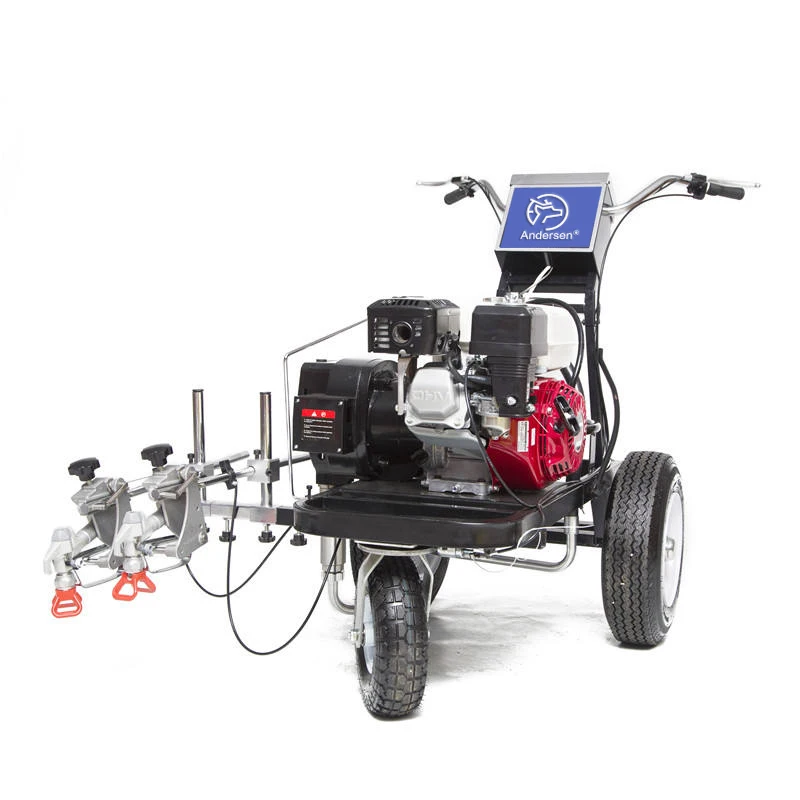 LS 5070 Road Line Marking Machine from China Easy Maintenance with Two Guns New Condition Featuring Reliable Pump and Engine