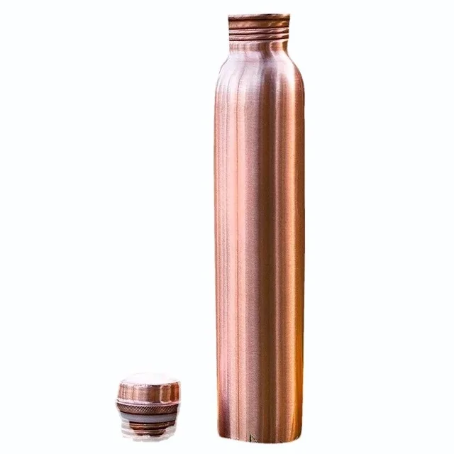 Высококачественная бутылка для воды из чистой меди 500 мл высокая теплоизоляция герметичность домашнего питья хорошая цена от поставщика
