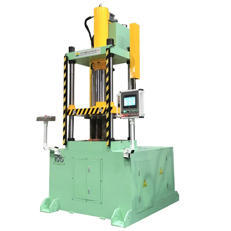 Chinese manufacturer servo system filter shell stretch forming oil press 100T200T