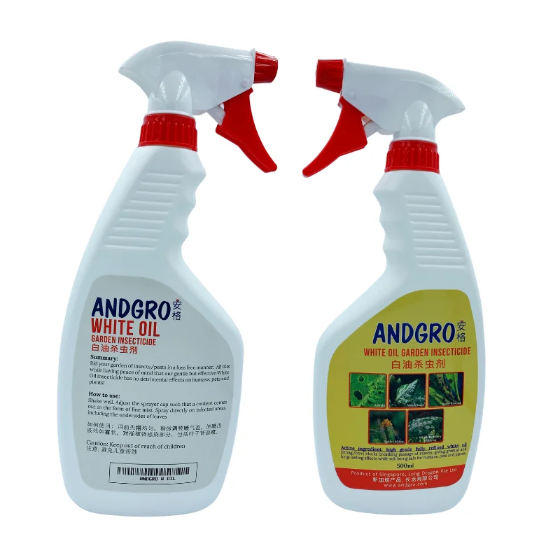 Agrochemicals Pest Control Highly Effective Plant Care Products Mist Spray Infection Control White Oil Spray Bottle