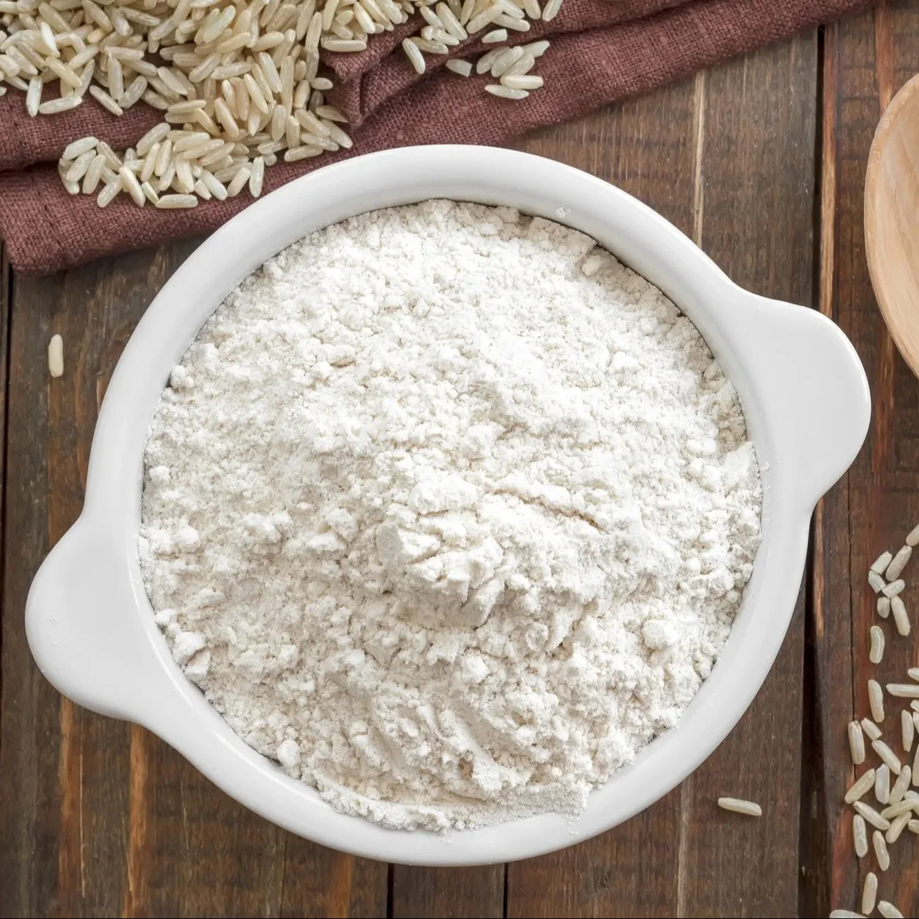 Glutinous Rice Flour for Biscuits and Candy Industry / Rice Flour for Making Cake and Cookies Bulk Packing