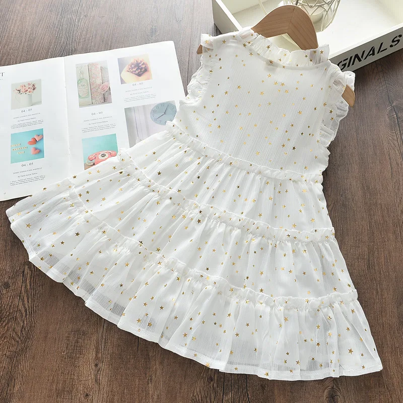 Good quality New design Summer little girl dress princess dress lovely baby dress