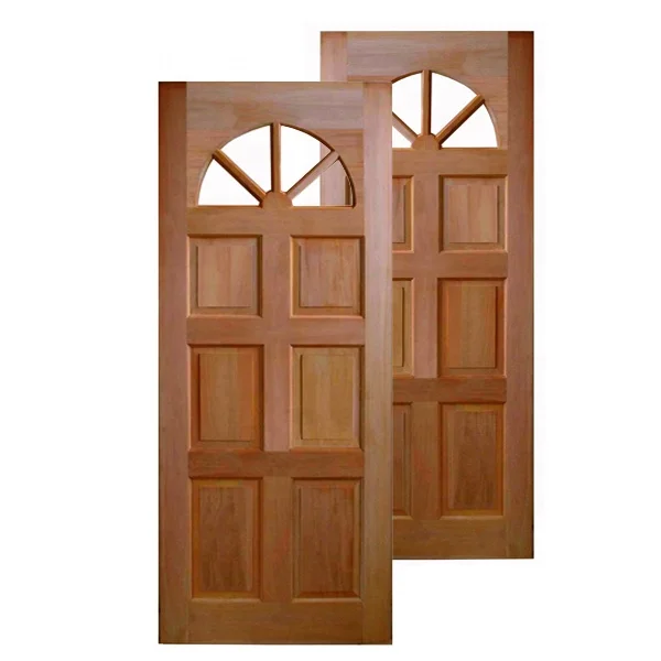 Wooden Door Making Machine Wooden Interior Bathroom Bedroom Front Door Teak Mahogany Solid Wood Door 8