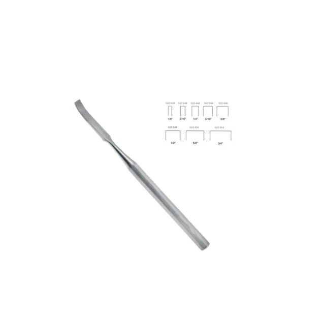 Wholesale Factory Price Bone Chisels HOKE Osteotome CURVED Gouges Stille Surgical Instruments Orthopedic CE ISO by LIVERFORT