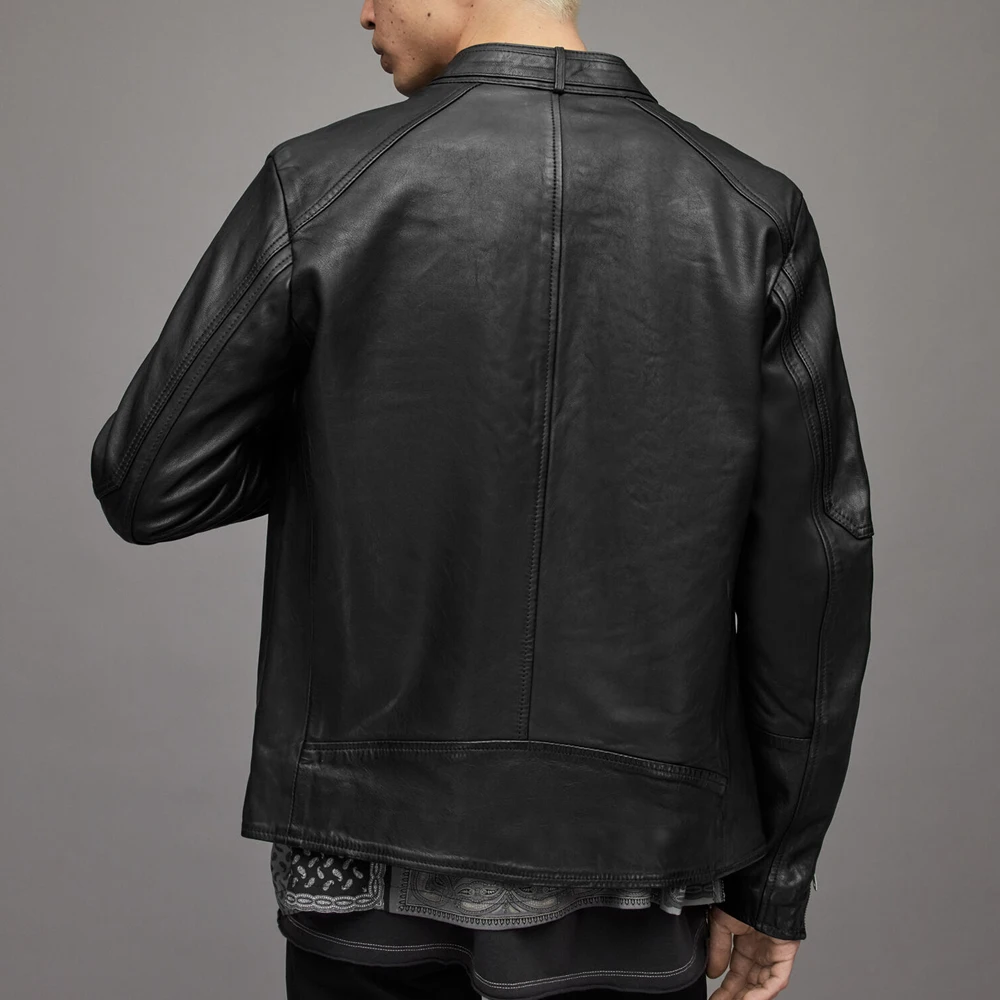 2023 Pakistan Man leather jacket cheap winter leather jacket for men/100% Real Leather jacket