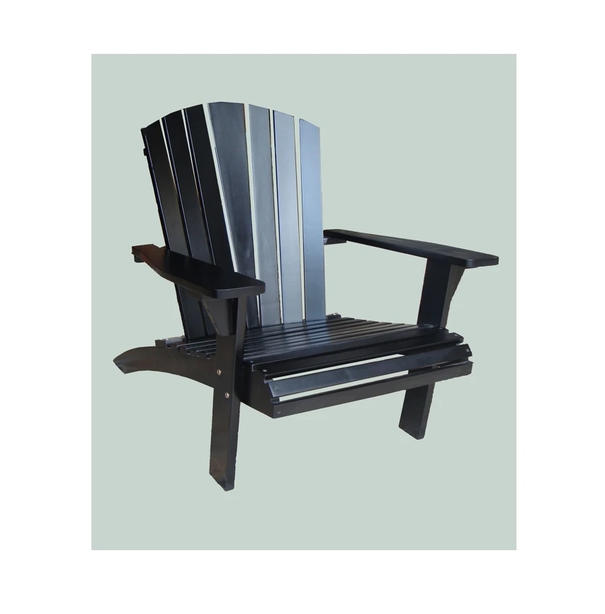 High Quality American Style Outdoor Balcony Natural Wooden Adirondack Chair Made In Vietnam