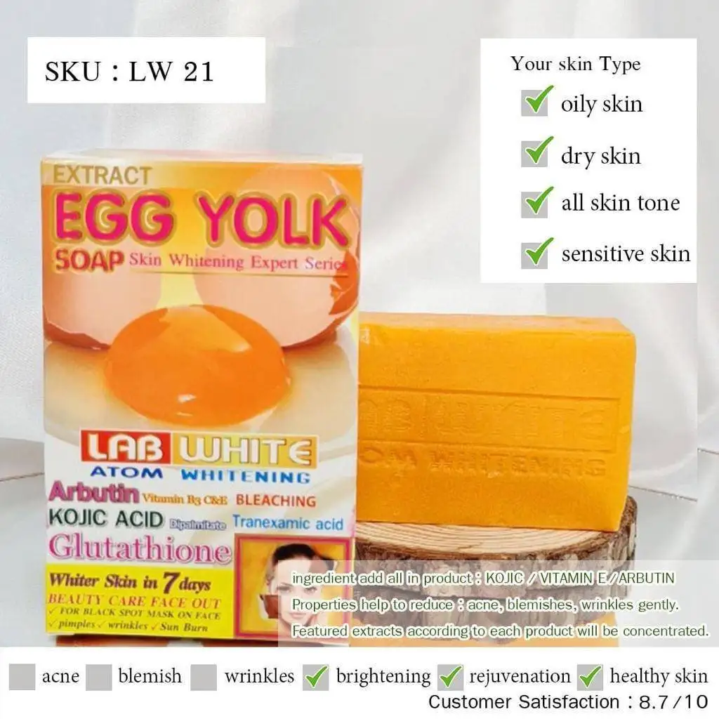 egg yolk soap 160g