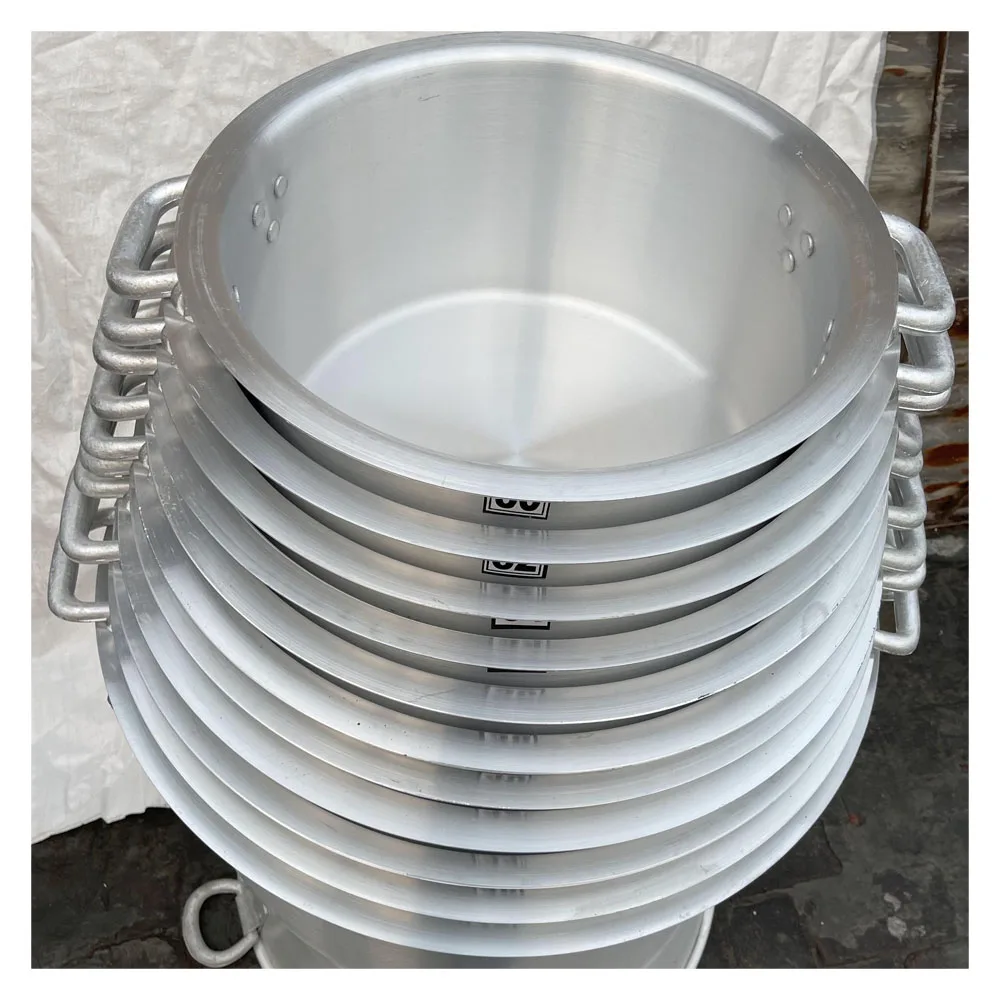 Aluminium Cooking Pot With Handles Best Quality Customized Size And Shape Kitchen Accessories Cooking Pot